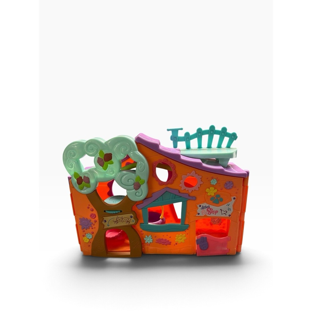 Littlest Pet Shop Playset House Only 2007 Hasbro Pets Treehouse Club House LPS